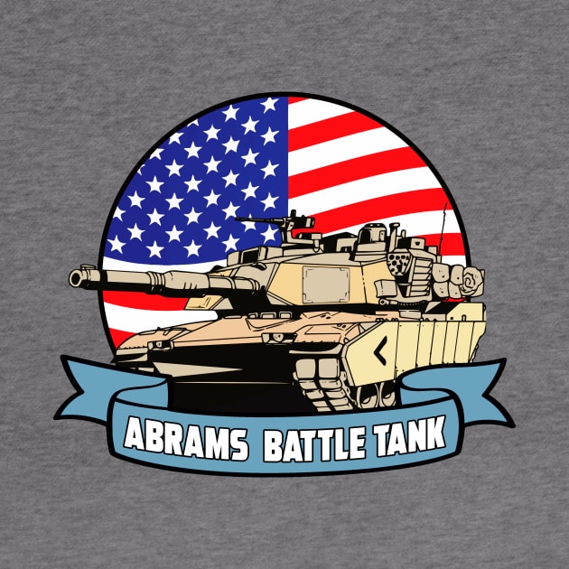 ABRAMS TANK by theanomalius_merch